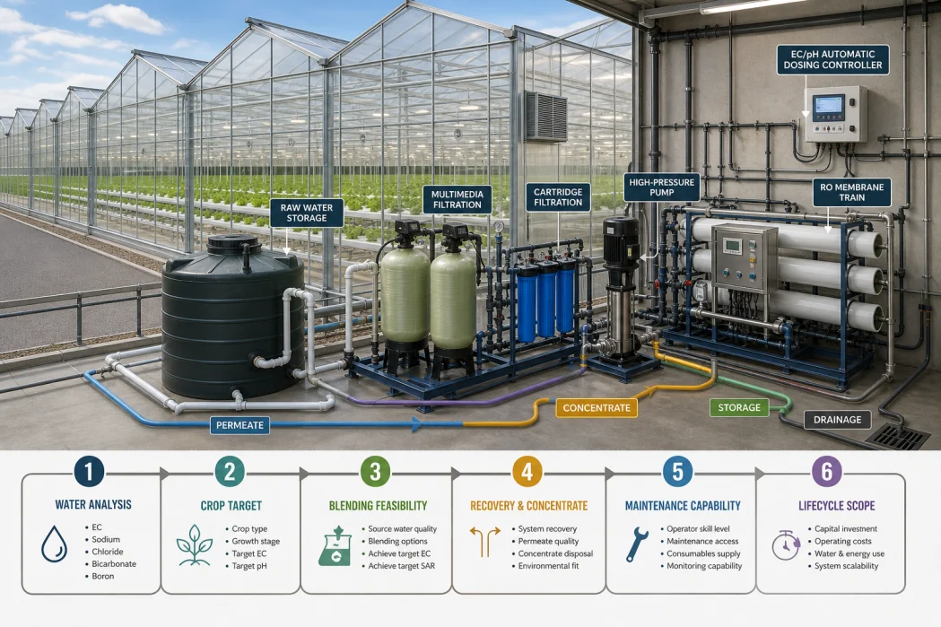 When Should a Greenhouse Project Use Reverse Osmosis Water Treatment?